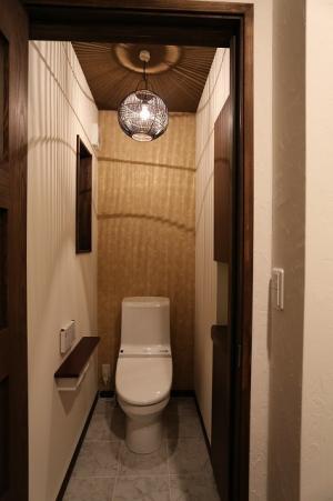 ＊アジアン風トイレ＊
ちょっとゆっくり、癒しの場所。